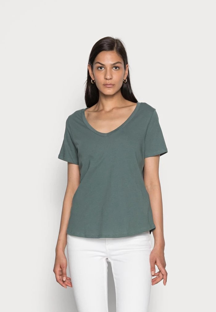 T-Shirt ANNA FIELD Anna Field Basic T-shirt Menthe Femme | OND-8786262